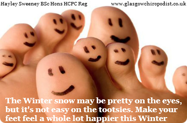 Glasgow Chiropodist - Podiatry treatment in your own home