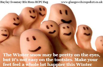 Glasgow Chiropodist - Podiatry treatment in your own home
